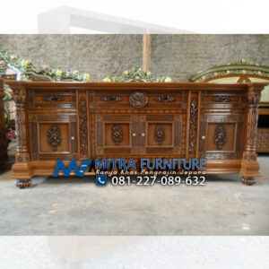 jual buffet tv jati kencana pilar