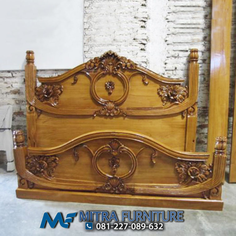 Jual Ranjang Dipan Dealova Ukiran Kayu Jati Jepara Harga Murah Kualitas