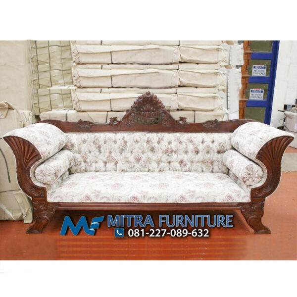 Harga Jual Sofa Kerang Kipas Ukiran Kayu Jati Jepara