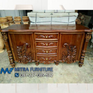 Harga Jual Buffet Jati Ukir Jepara