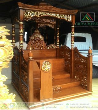 Supplier Mimbar Masjid Jepara Berkualitas