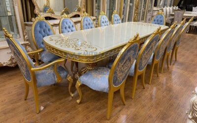 Meja Makan Mewah Klasik Untuk Ruang Eksklusif