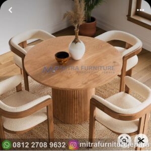 Meja Makan Minimalis Modern Budget Di Bawah Rp3 Juta