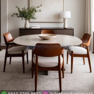 Meja Makan Minimalis Modern Hemat Ruang Apartemen
