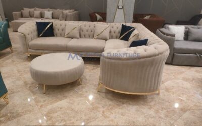 Kursi Sofa Tamu Minimalis Fabric Anti Noda Mudah Dibersihkan