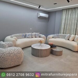 Kursi Sofa Tamu Minimalis Sudut Kantor Ruang Tunggu