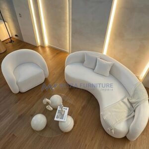 Kursi Tamu Sofa Minimalis 3 Seater Untuk Ruang Tamu Sempit