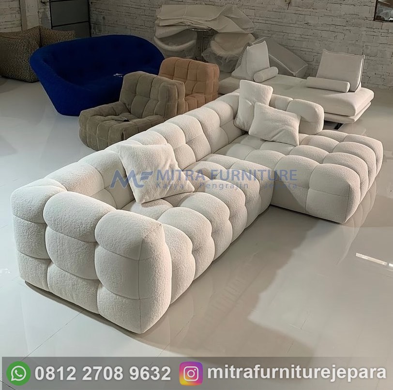 Kursi Tamu Sofa Vintage Retro Untuk Gaya Bohemian