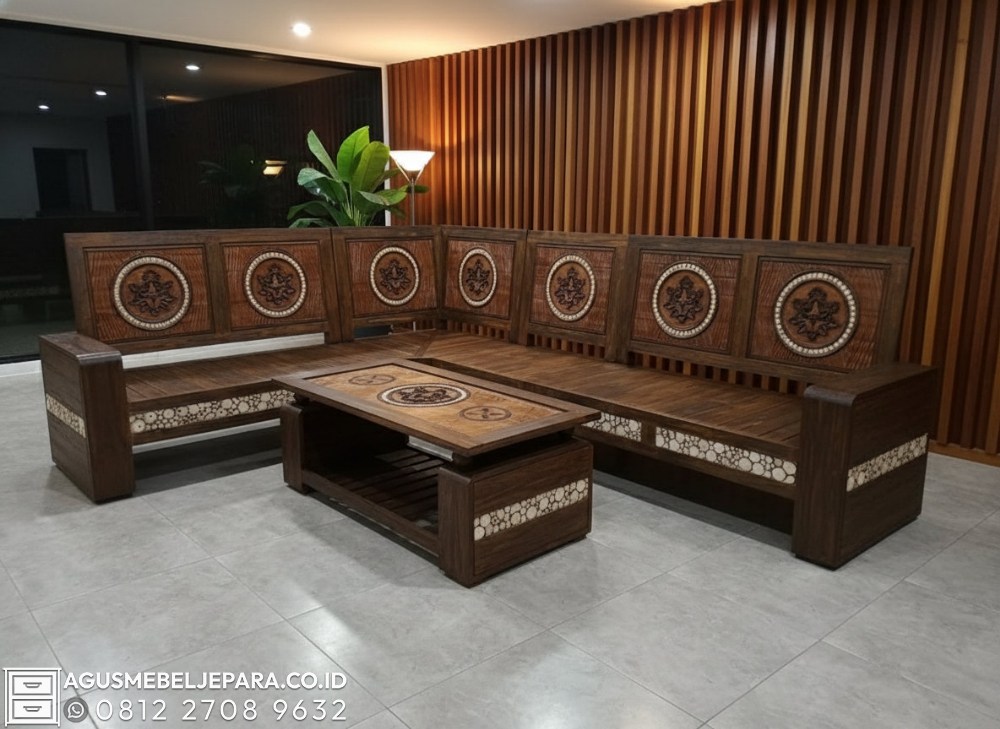 Pilihan Terbaik Kursi Sudut Jepara Minimalis di Bandung