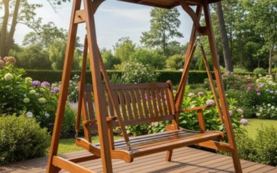 Inspirasi Desain Kursi Ayunan Kayu Minimalis untuk Halaman di Bandung