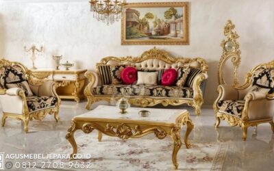 Jual Kursi Ganesa Royal Ukir Emas di Bandung