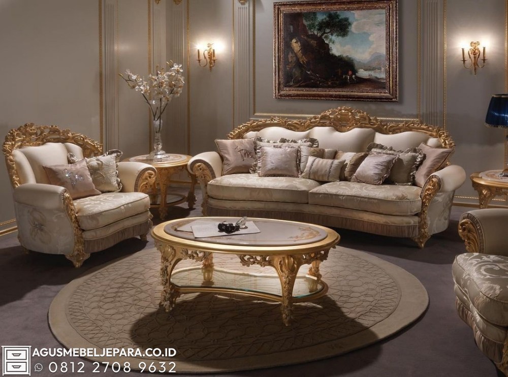 Mebel Kursi Ganesa Ukiran Klasik di Bandung